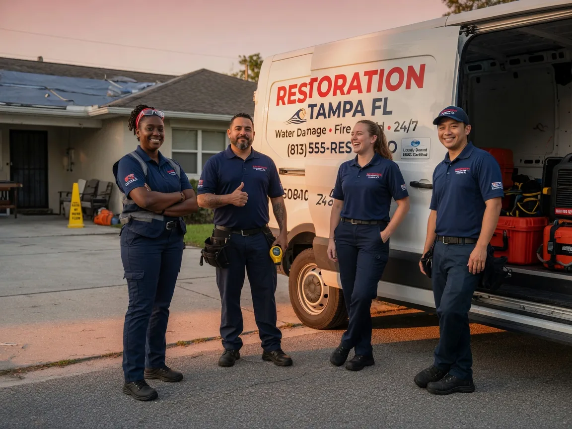 Water Damage Restoration company in Hingham, WI